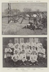 International Football, England v Wales